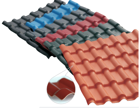 环保、节能并可再生利用的屋面瓦-合成树脂瓦