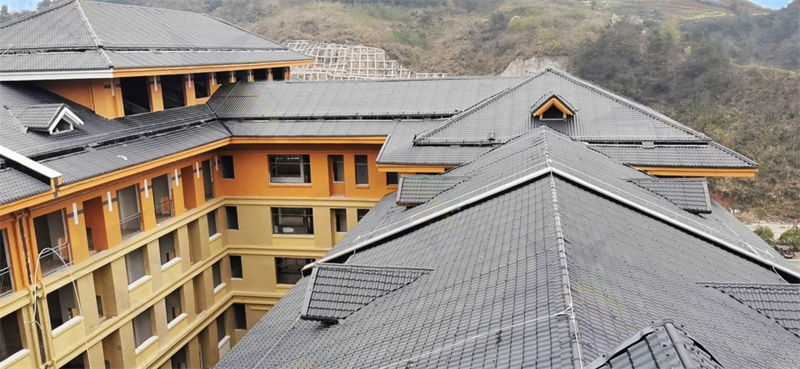 树脂瓦：解决屋面漏水的理想选择